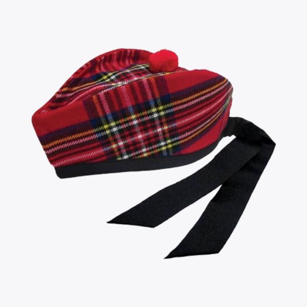 Royal Stewart Tartan Scottish Hat