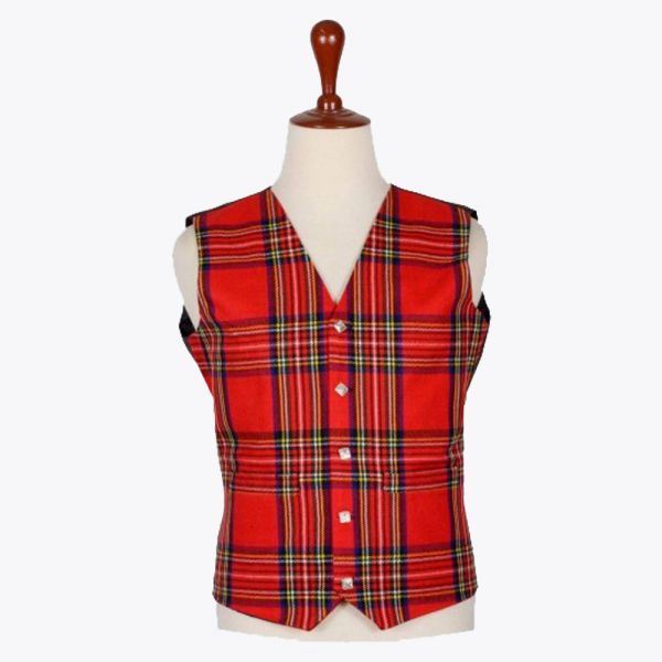 Royal Stewart Tartan Vest