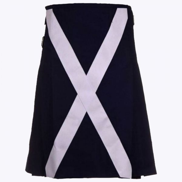 Scotland Flag Modern Utility Kilt For Men
