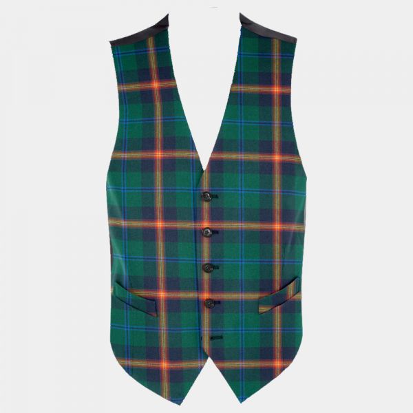 Young Modern Tartan Vest