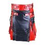 Black And Red Hybrid Leather Kilt thumbnail