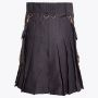 Black Deluxe Utility Kilt
 thumbnail