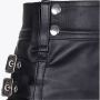 Black Leather Kilt with Cargo Pockets
 thumbnail