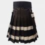 Black Style Utility Kilt For Men thumbnail