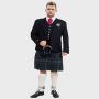 Black Argyll Jacket & Kilt Outfit Package
 thumbnail