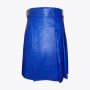 Blue Leather Kilt Mens
 thumbnail