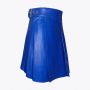 Blue Leather Kilt Mens
 thumbnail