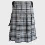 Box Pleated Grey Hamilton Modern Kilt thumbnail