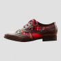 Brown Brogue Tartan Shoes thumbnail