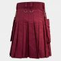 Burgundy color utility kilts thumbnail