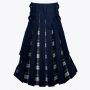 Dress Gordon Tartan & Navy Blue Utility Kilt Hybrid Modern Kilt
 thumbnail