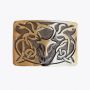 Enamel Stag Antique Belt Buckle thumbnail