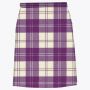 Eriskin Dress purple & White Women Tartan Kilt thumbnail