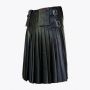 Fire Flame Black Leather Kilt
 thumbnail