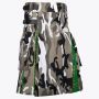 Irish Tartan & Urban Camo Utility Kilt with Cargo Pockets Hybrid Modern Kilt
 thumbnail