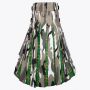 Irish Tartan & Urban Camo Utility Kilt with Cargo Pockets Hybrid Modern Kilt
 thumbnail