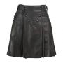 Leather Pleated Fashion Kilt thumbnail
