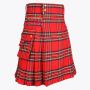 Men Royal Stewart Tartan Utility Kilt
 thumbnail