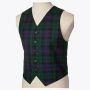 Mens Scottish Black Watch Tartan Vest thumbnail