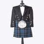 Prince Charlie Ramsay Blue Tartan Kilt Outfit thumbnail