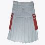 Red and White Utility Kilt
 thumbnail