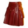 Red Leather Kilt Mens thumbnail