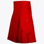 Red Utility Kilt For Men
 thumbnail