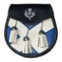 Scottish Flag Leather Sporran thumbnail