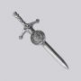 Scottish Brown Clan Kilt Pin thumbnail