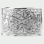 Silver Chrome Kilt Buckle thumbnail