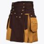 Traditional Two Toned Utility Kilt
 thumbnail