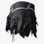 Warriors Black Leather Mini Kilt
 thumbnail