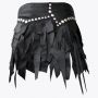 Warriors Black Leather Mini Kilt
 thumbnail