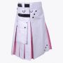 White & Pink Hybrid Utility Kilt thumbnail